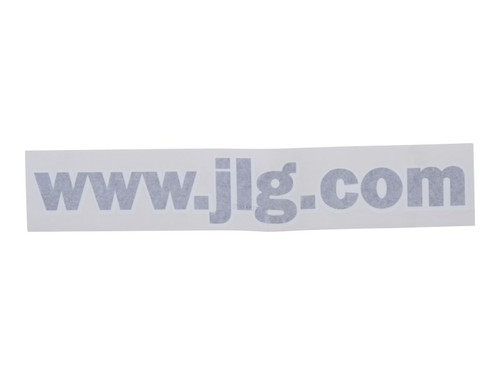 JLG Part # 1705687 | DECAL,WEBSITE LG, EA