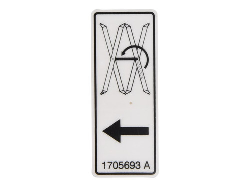 JLG Part # 1705693 | DECAL,SAFETY PROP, EA
