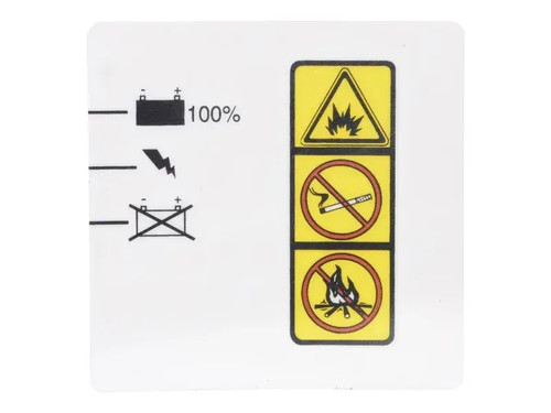 JLG Part # 1706077 | DECAL,BAT. CHARGING INSTR., EA