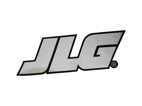 JLG Part # 1706101 | DECAL, JLG - WHITE 7", EA