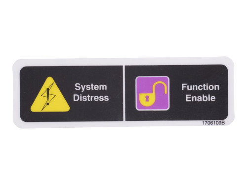 JLG Part # 1706109 | DECAL,LEGEND MTB, EA