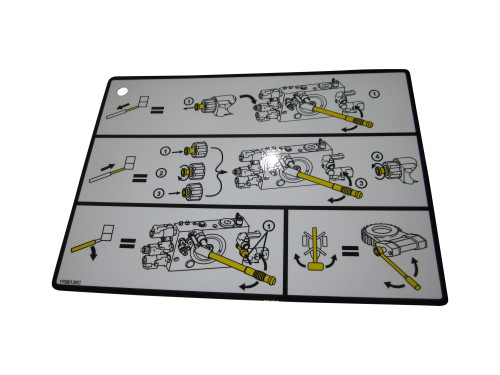JLG Part # 1706139 | DECAL,MANUAL DESCENT, EA