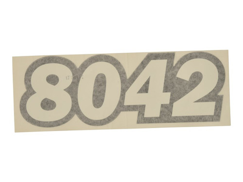JLG Part # 1706173 | DECAL, 8042 MODEL NUMBER, EA