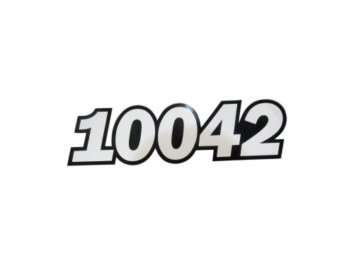 JLG Part # 1706174 | DECAL, 10042 MODEL NUMBER, EA