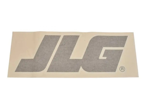 JLG Part # 1706185 | DECAL,JLG GRAY 14", EA