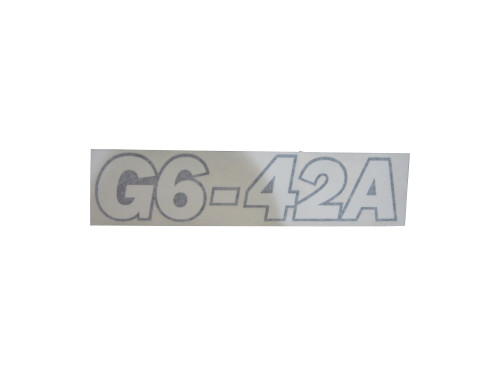 JLG Part # 1706189 | DECAL, G6-42A, EA