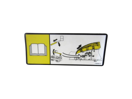 JLG Part # 1706392 | DECAL, MANUAL DESCENT INSTRUCT, EA