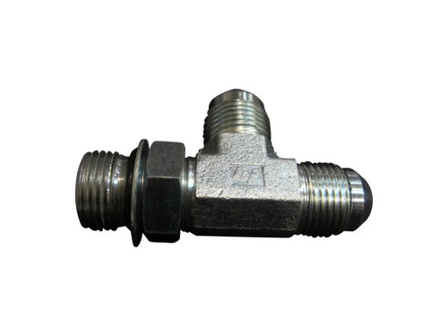 JLG Part # 2220602 | ADPT, TR JIC/ORB/JIC 8-8-8 FG, EA