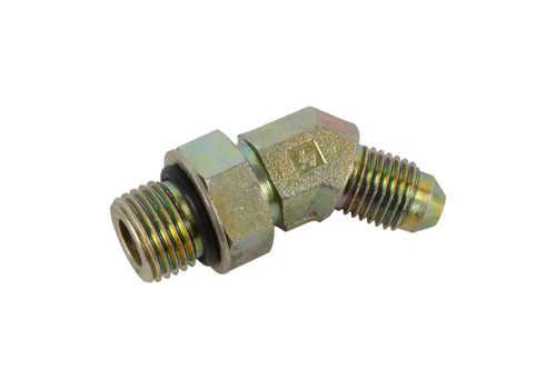 JLG Part # 2221040 | ADPT,45 S JIC/ORB 4-6 FG, EA