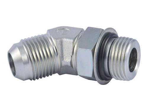 JLG Part # 2221050 | ADPT,45 S JIC/ORB 10-10 FG, EA