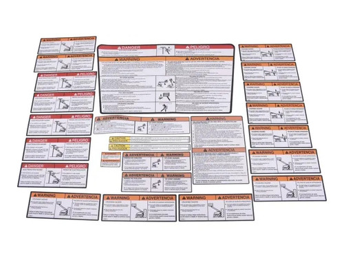 JLG Part # 2902311 | KIT, DECAL (LAT), EA