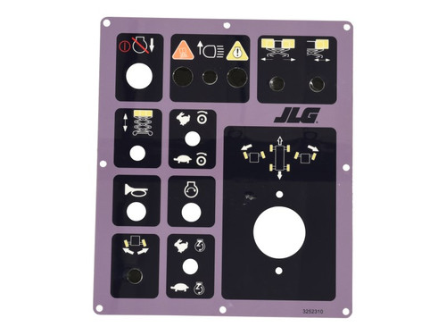 JLG Part # 3252310 | NAMEPLATE, CONT BOX, EA