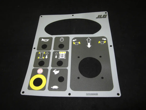 JLG Part # 3252695 | NAMEPLATE,PLATFORM BOX, EA