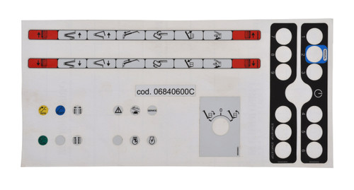 JLG Part # 17000400 | REMOTE CONTROL DECAL KIT, EA