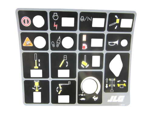 JLG Part # 1702734 | DECAL, CONSOLE LID, EA