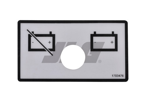 JLG Part # 1703476 | DECAL, BATT DISCONNECT, EA