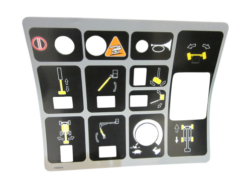 JLG Part # 1704415 | DECAL, CONSOLE LID, EA