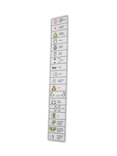 JLG Part # 1704480 | DECAL,LEGEND, EA