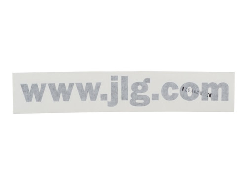 JLG Part # 1704885 | DECAL,WEBSITE, EA