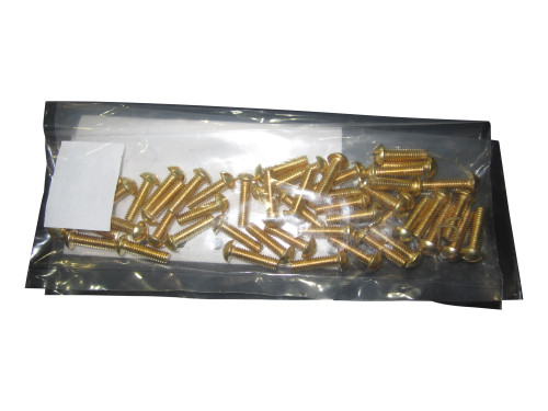 JLG Part # 3900194-050 | SCREW 8-32X.62 BRASS-QTY=50, PK