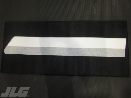 JLG Part # 4110158 - DECAL MID FRAME STRIPE LEFT SI, EA