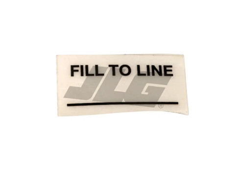 JLG Part # 7016713 | DECAL, TANK FILL LINE, EA