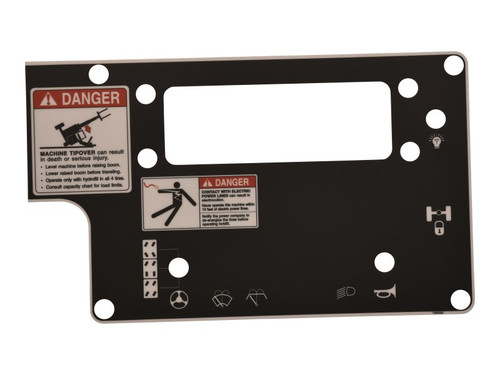 JLG Part # 7099332 | OVERLAY CONSOLE R.H., EA