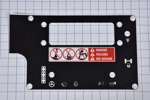 JLG Part # 7111832 | OVERLAY CONSOLE R.H., EA