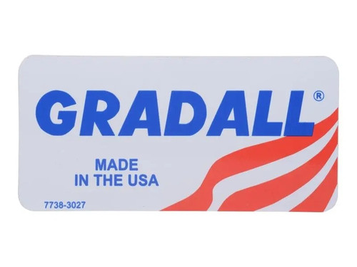 JLG Part # 77333027 | DECAL - MADE IN USA, EA