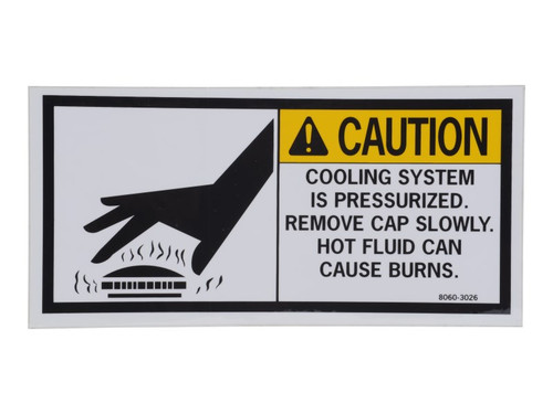 JLG Part # 80603026 | DECAL - CAUTION, EA