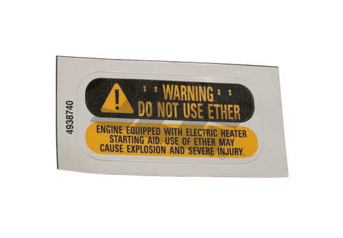 JLG Part # 8270427 | DECAL, GRID HEATER, EA