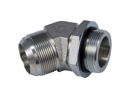 JLG Part # 8760351 | ADPT,45 S JIC/ORB 24-24 FG, EA