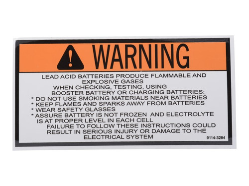 JLG Part # 91143284 | DECAL - WARNING, EA