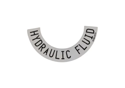 JLG Part # 91403573 | DECAL - HYDRAULIC FLUID, EA