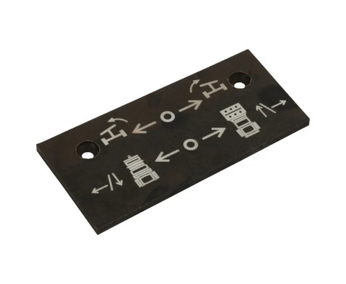 JLG Part # 91563207 | PANEL, PLASTIC .20X2.75X5.62, EA