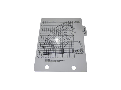 JLG Part # 91573025 | DECAL,CAP CHART G10-55A, EA
