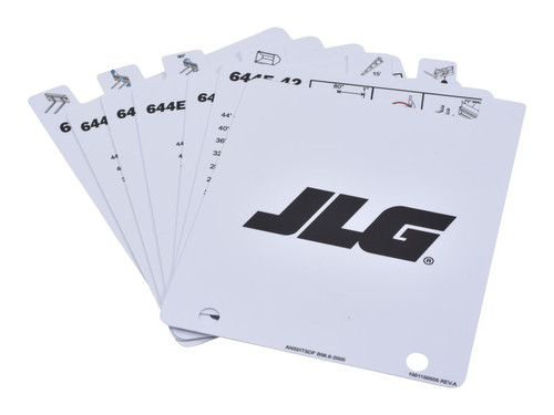 JLG Part # 1001134329 | LOAD,BOOKLET 644E-42, EA