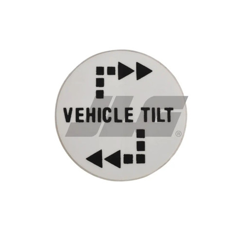 JLG Part # 10115757 | DECAL VEHICLE TILT, EA