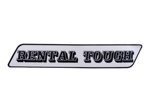 JLG Part # 10265694 | DECAL, RENTAL TOUGH -, EA