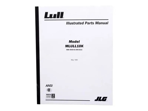 JLG Part # 10709967 | MASTER PARTS BOOK, M10K -, EA