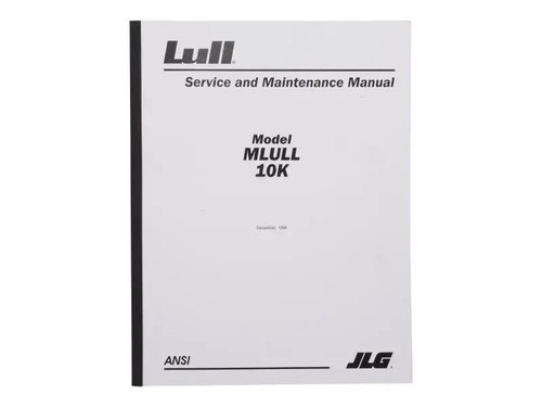 JLG Part # 10709971 | SERVICE MANUAL, M10K -, EA