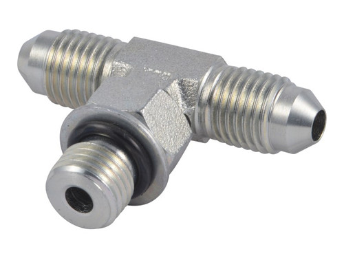 JLG Part # 2220711 | ADPT,TB JIC/ORB/JIC 4-4-4 FG, EA