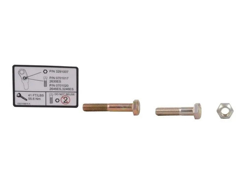 JLG Part # 2890172 | KIT(SERVICE),PIN RET HARDWARE, EA