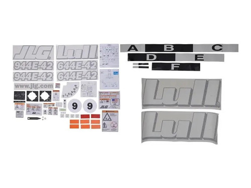 JLG Part # 2915192 | KIT(SERVICE), 644E/944E DECAL, EA