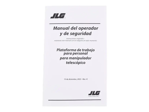 JLG Part # 31200387 | PWP SPANISH OPERATOR/SAFETY, EA