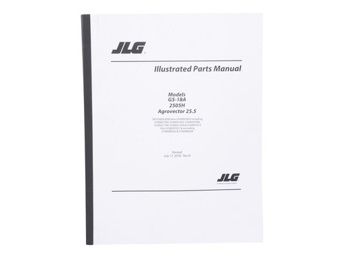 JLG Part # 31200725 | G5-18A PARTS MANUAL, EA