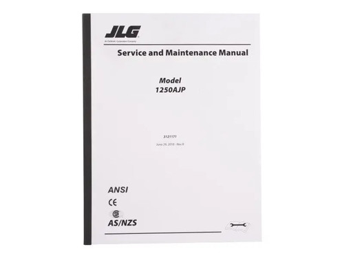 JLG Part # 3121171 | MANUAL, 1250AJP GLOBAL SERVICE, EA