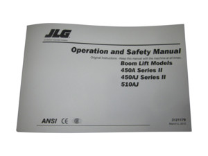 JLG Part # 3121179 | 450ASRII/510AJ GLOBAL OPERATOR, EA