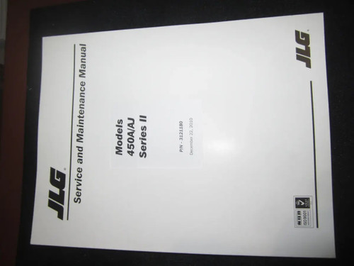 JLG Part # 3121180 | 450A/AJ SERIES-II GLOBAL SERV., EA