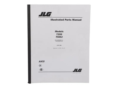 JLG Part # 3121199 | T350/500J GLOBAL PARTS, EA